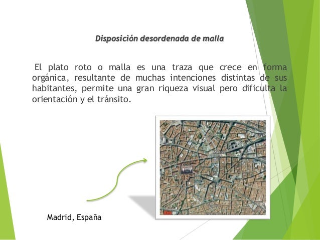 Tipos de estructuras urbanas