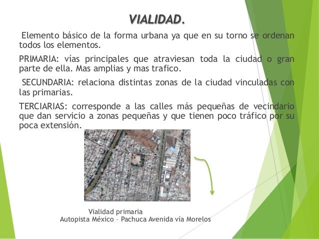 Tipos de estructuras urbanas