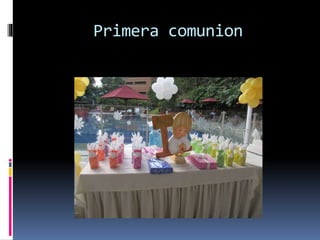 Primera comunion 
