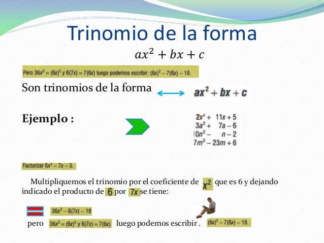 Tipos de factorizacion