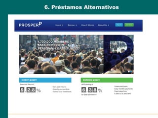 6. Préstamos Alternativos
 