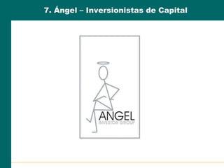 7. Ángel – Inversionistas de Capital
 