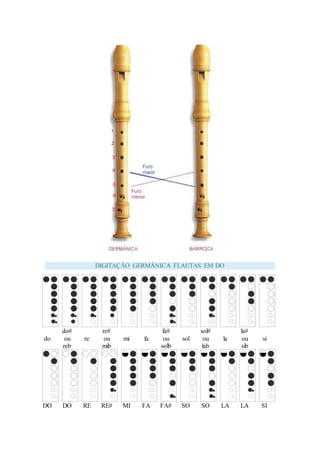 DIGITAÇÃO GERMÂNICA FLAUTAS EM DO
do
do#
ou
reb
re
re#
ou
mib
mi fa
fa#
ou
solb
sol
sol#
ou
lab
la
la#
ou
sib
si
DO DO RE RE# MI FA FA# SO SO LA LA SI
 