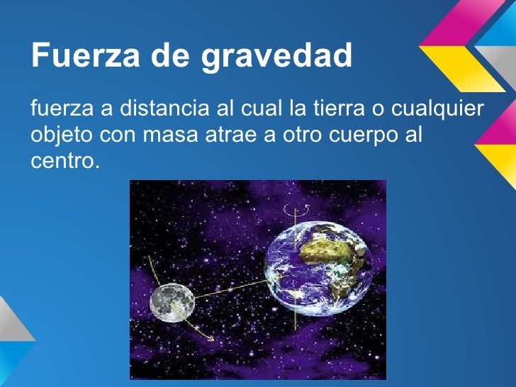 Tipos de fuerzas en la naturaleza