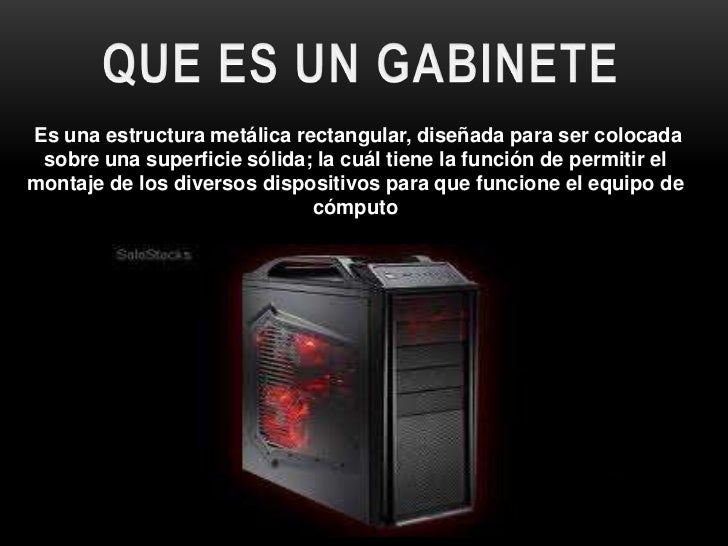 Tipos de gabinetes