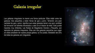 Tipos de galaxia para zoom