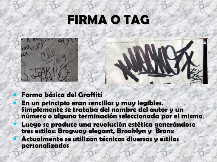 Tipos de graffiti