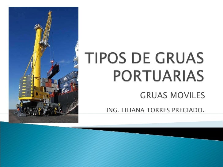Tipos De Gruas Portuarias