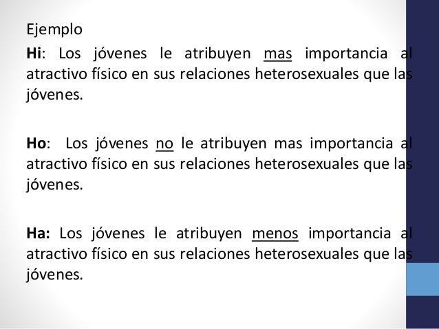 Tipos de hipotesis