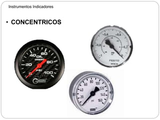 Instrumentos Indicadores
• CONCENTRICOS
 
