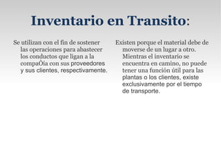 Inventario Mixto Inventario de una clase de mercancías cuyas partidas no se identifican o no pueden identificarse con un lote en particular. 