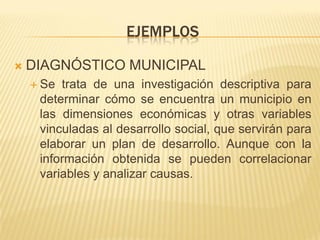 Tipos De InvestigacióN
