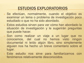 Tipos De InvestigacióN