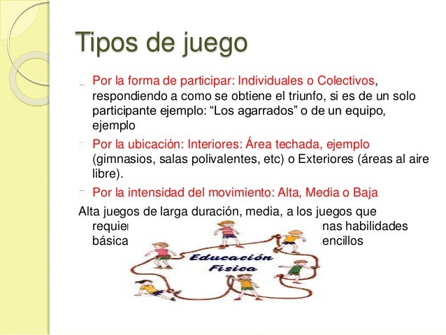 Tipos De Juego