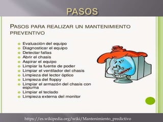 https://es.wikipedia.org/wiki/Mantenimiento_predictivo