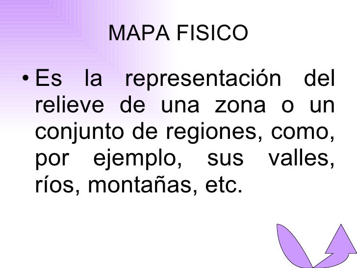 Tipos De Mapas