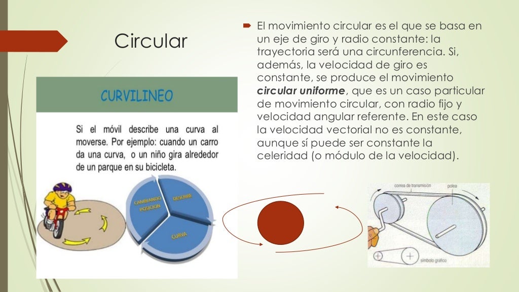 tipos de cinematica