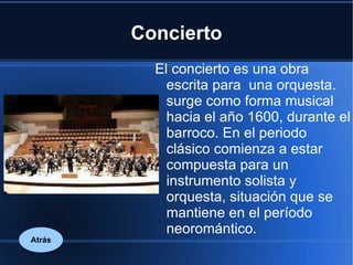 Nocturno El nocturno es una pieza de música vocal o instrumental, de melodía dulce y estructura libre. En el siglo XVIII, a una pieza tocada a momentos,en fiestas de noche y después dejadas a un lado 