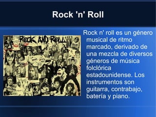 Tango El tango es un género musical tradicional de Argentina y Uruguay, nacido de la fusión cultural entre emigrantes europeos, de esclavos africanos y de los nativos de la región del Río de la Plata. Los instumentos son un cuarteto de guitarras, el dúo de guitarra y bandoneón. 