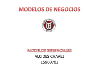 ALCIDES CHAVEZ
   15960703
 