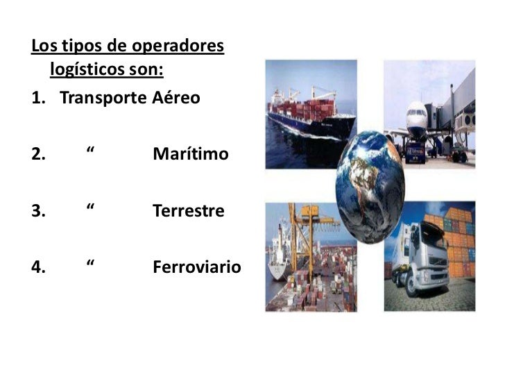 Tipos de operadores logísticos