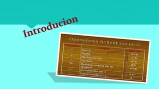 Tipos de operadores para c++ | PPTX