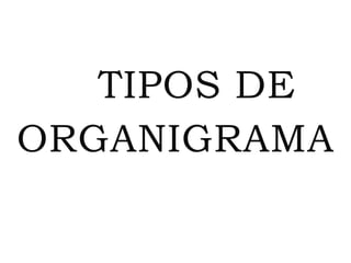 Ihr Logo
TIPOS DE
ORGANIGRAMA
 