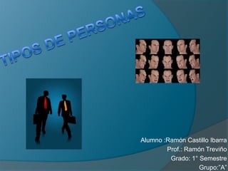 Alumno :Ramón Castillo Ibarra
        Prof.: Ramón Treviño
         Grado: 1° Semestre
                   Grupo:”A”
 