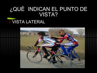 ¿QU É INDICAN EL PUNTO DE VISTA? VISTA LATERAL 