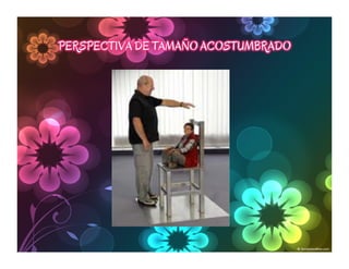 PERSPECTIVA DE TAMAÑO ACOSTUMBRADO
 