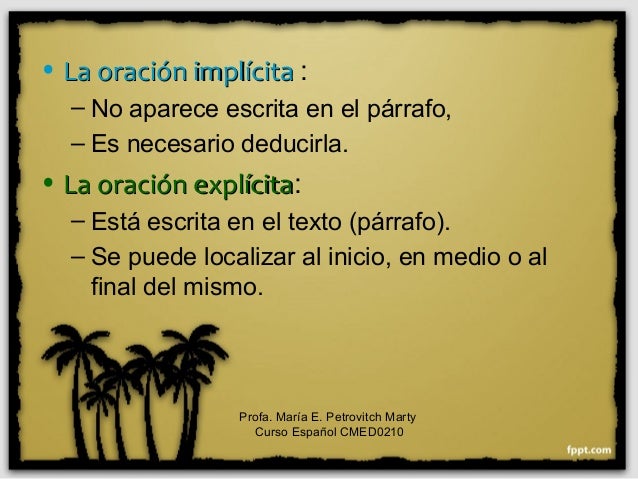 CMED0210 Tipos de párrafos