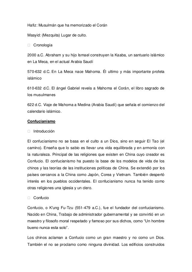 Tipos de religiones del mundo y sus valores