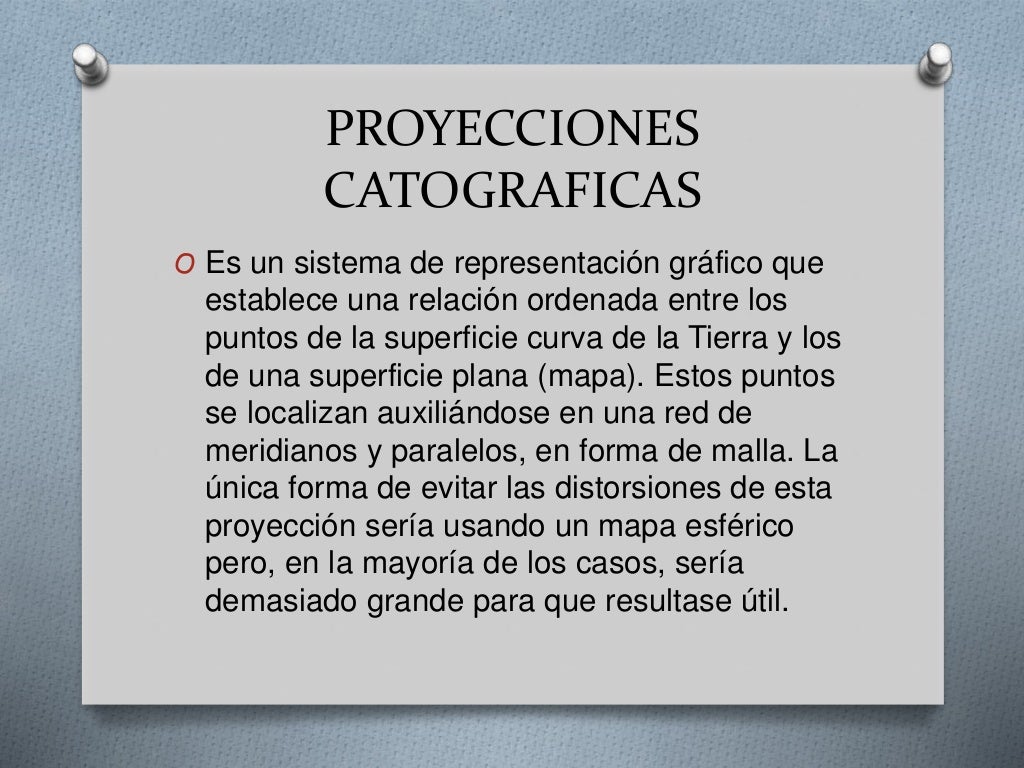 Tipos de representación del espacio geográfico