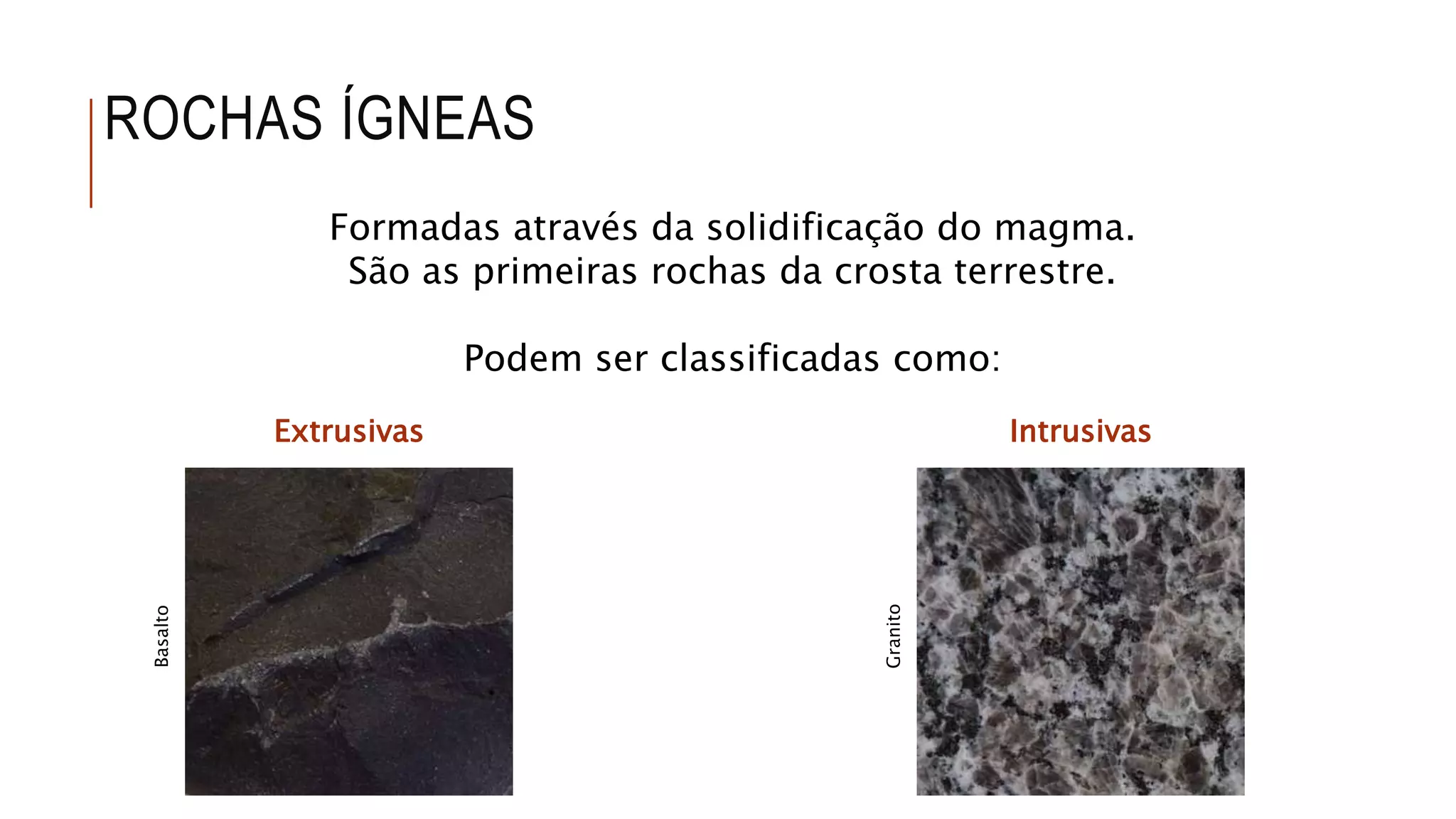 Tipos de rochas | PPT