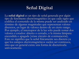 Tipos De SeñAles | PPT