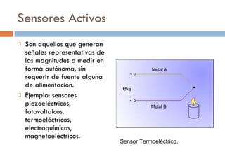 Sensores y Acondicionadores | PPT
