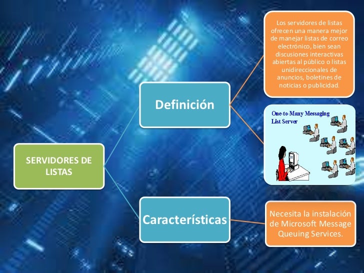 Tipos de servidores