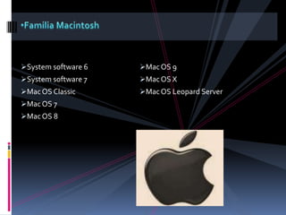 Tipos De Sistemas Operativos