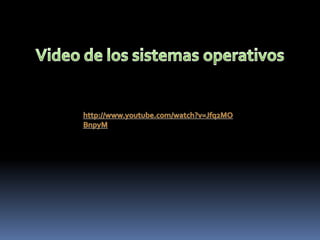 Tipos De Sistemas Operativos