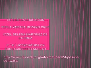 Tipos de software