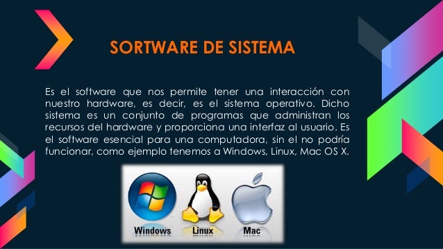 3. TIPOS DE SOFTWARE
