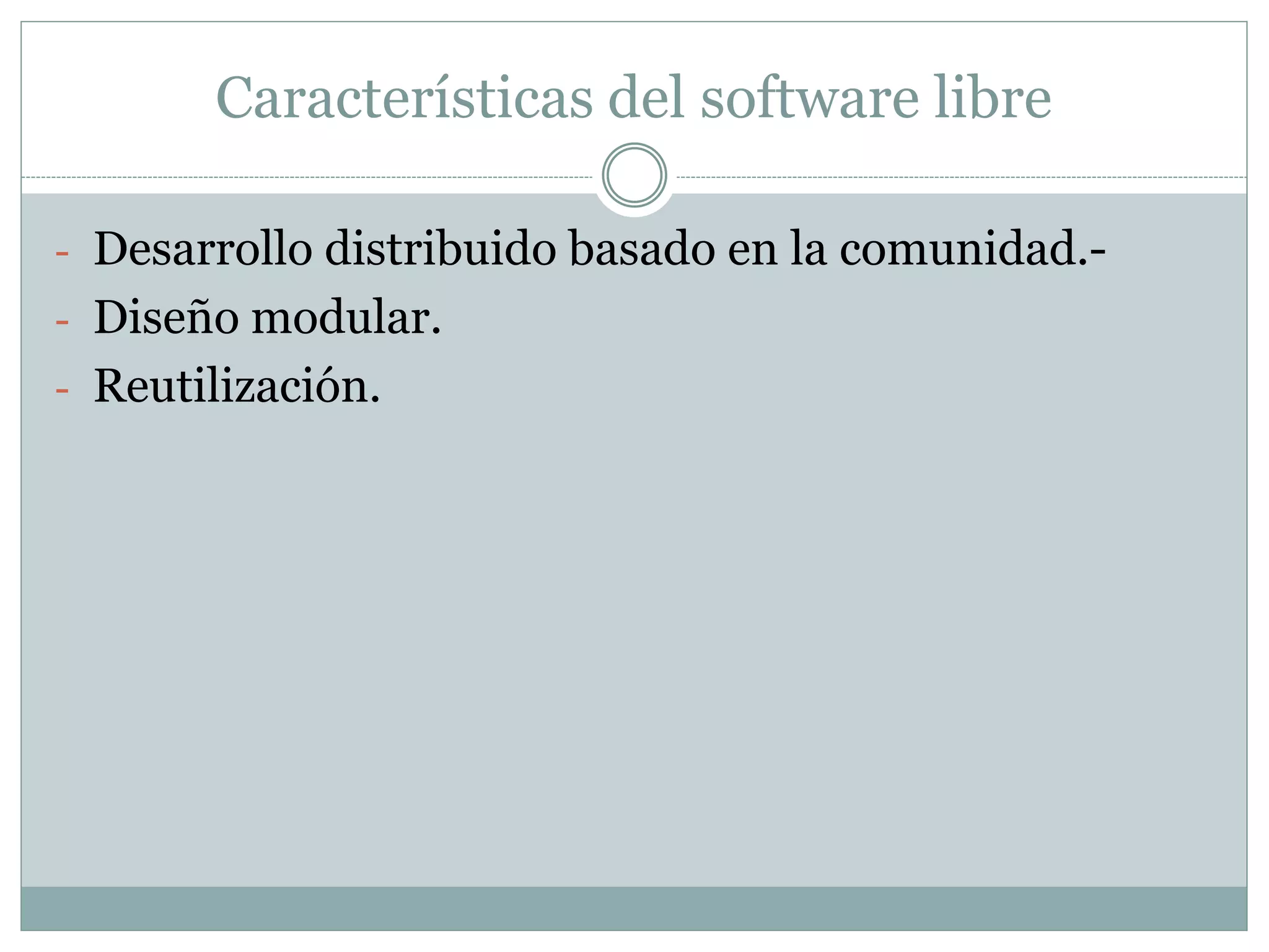 Tipos de software libre y tipos de software gratis | PPTX
