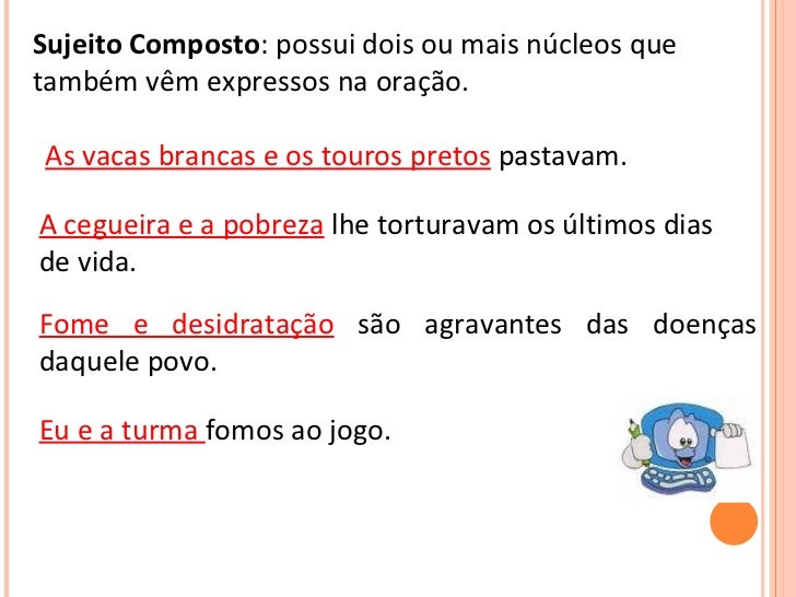 Emm A única Oração Com Sujeito Simples é