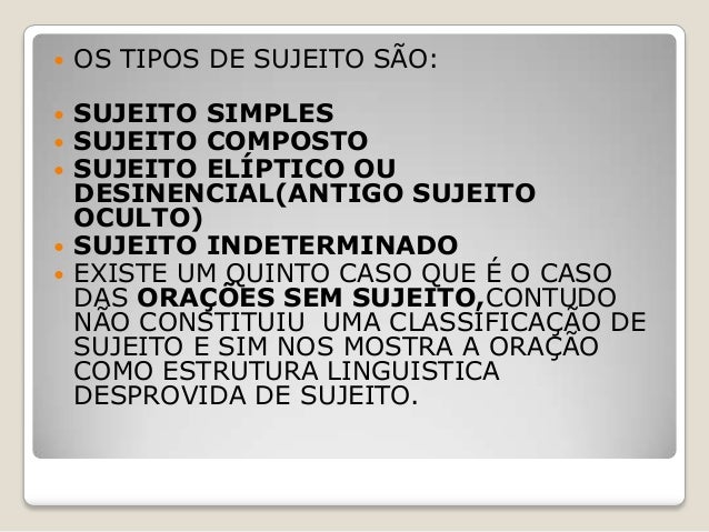 Você Conhece O Sujeito Oculto (Desinencial Ou Elíptico – QNFB