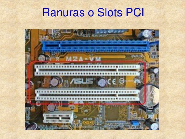 Para que serve o slot pci