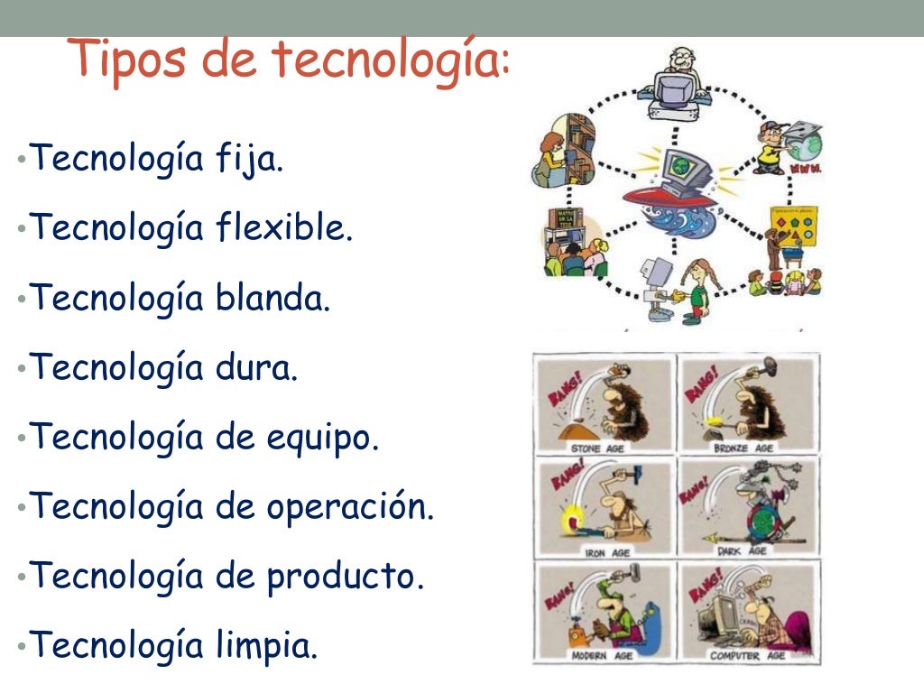 Tipos de tecnologias