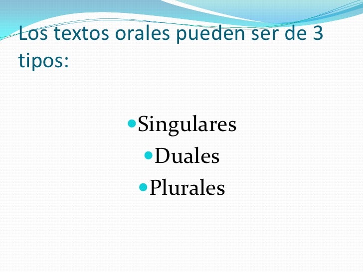 Tipos de textos