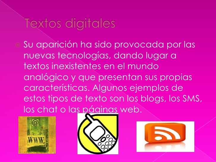 Tipos de textos