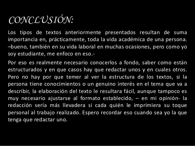 Tipos de textos científicos
