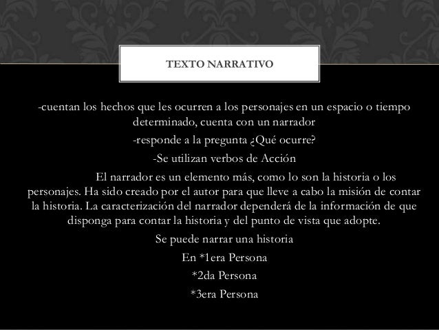 Tipos de textos literarios pilar acuña